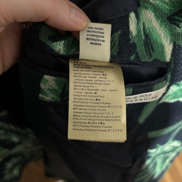 Stand Out in Style with Scotch & Soda Palm Tree Pattern Vest - Perfect for Every - Picture 6 of 7